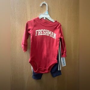 Carter's Vibrant Red Baby Outfit